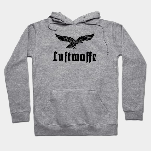 Luftwaffe eagle Hoodie by bumblethebee